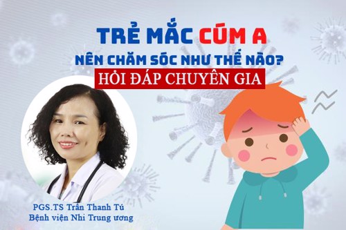  [Hỏi bác sĩ] Trẻ bị nhiễm cúm A nên chăm sóc như thế nào? Làm sao để phòng ngừa lây nhiễm?